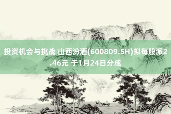 投资机会与挑战 山西汾酒(600809.SH)拟每股派2.46元 于1月24日分成